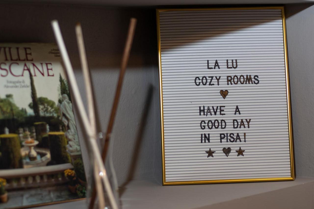 La Lu Cozy Rooms Пиза Экстерьер фото